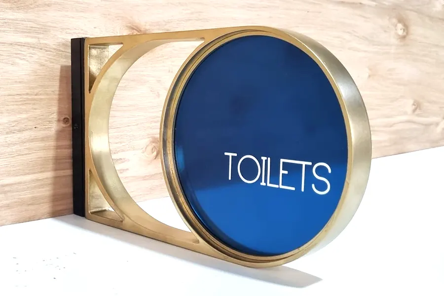 Cartelería Señalética Toilets